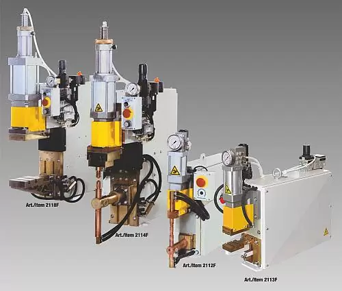 Установка настольная инверторная точечной и рельефной сварки мощностью 46 кВА TECNA 2112F Аппараты сварки труб